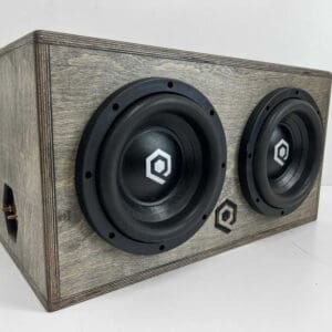 SoundQubed 2 X 10" 1.75 Cu Ft Subwoofer Enclosure (enclosure only)