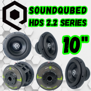 SoundQubed 10" HDS 2.2 Series Subwoofer