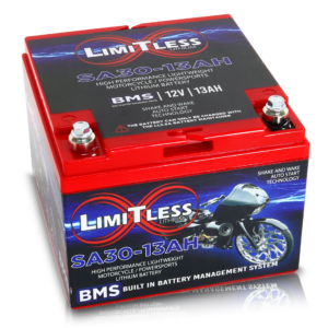 Limitless Lithium Shake Awake 30 Case 13Ah Smart Motorcycle battery