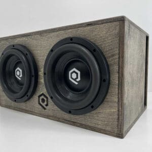 SoundQubed 2 X 12" 3.5 CuFt Subwoofer Enclosure (enclosure only)