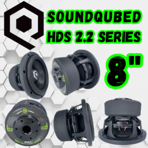 SoundQubed 8" HDS 2.2 Series Subwoofer