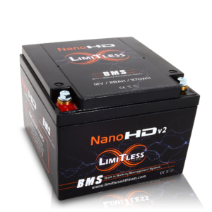 Limitless Lithium Nano -HDv2 30AH Motorcycle / Power sports Battery