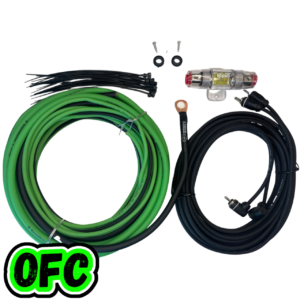 SoundQubed 8 Gauge OFC Amp Kit (single amp kit)