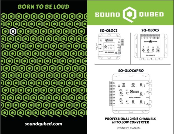 SoundQubed Q-LOC6 Pro Active Line Out Converter SQ-Q-LOC6PRO - Image 7