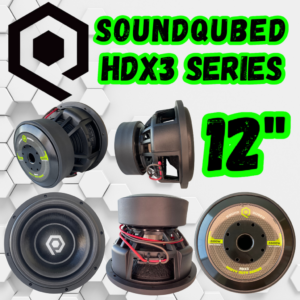 SoundQubed HDX3-12 Series Subwoofers