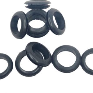 Sky High Car Audio Rubber Grommets 100 Pack for 2/0 C