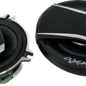 Sky High Car Audio C42 4" 2-way Coaxial Speakers (Pair) With Glass Fiber Cone and Pivoting Tweeter