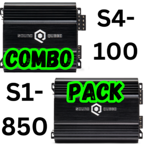 Soundqubed BUNDLE & SAVE S4-100 & S1-850 Amplifiers