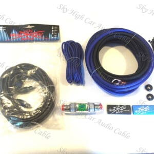 Sky High Car Audio 8 OFC Amp Kit