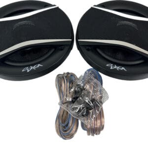 Sky High Car Audio C525 5.25" 2-way Coaxial Speakers (Pair) With Glass Fiber Cone