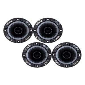 Sky High Car Audio PRO TW1 Pro Audio Mini Bullet Tweeters 1" VC 4 ohm Two Pair (Four Tweeters)