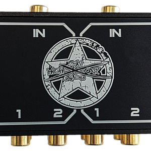 Sky High Car Audio Premium 2 to 4 SPLIT RCA Distribution block