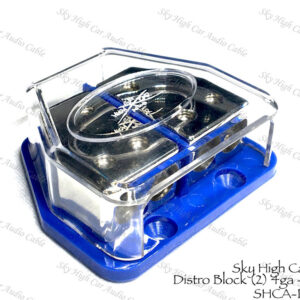 Sky High Car Audio 4ga Power & Ground Split Distribution Block