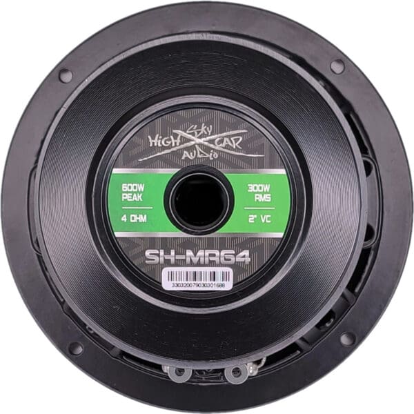 SHCA Pro Audio MR64 6.5" Midrange Midbass Speaker 600 Watts 4 ohm (Single) - Image 2