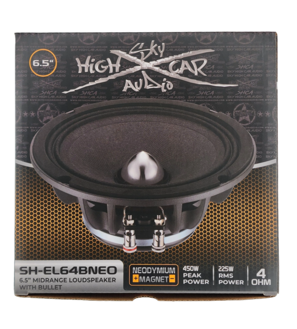 SHCA SH-EL64BNEO 6.5" Neodymium Bullet Midrange Speaker - Image 2