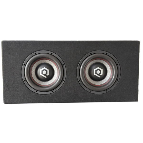 Soundqubed HDB2 Series Subwoofer Dual 10" Loaded & Ported Enclosure D4