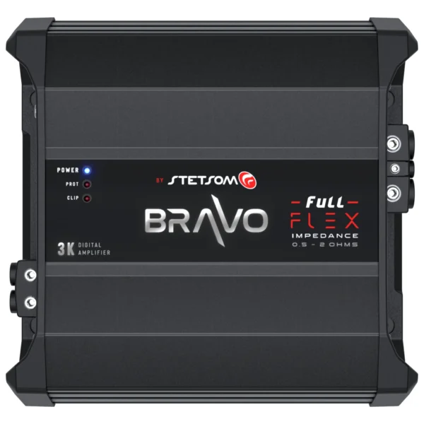 Stetsom BRAVO FULL FLEX 3K 0.5-2ohm Mono Amplifier SM-BRFLFX3K