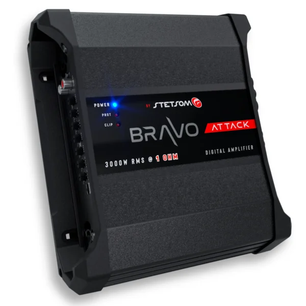 Stetsom BRAVO ATTACK 3000 Watts RMS Monoblock Digital Amplifier
