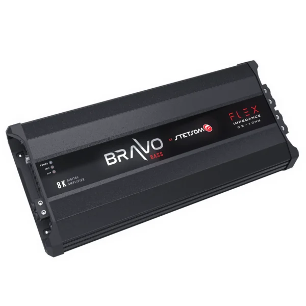 Stetsom BRAVO BASS FLEX 8K 0.5~2ohm Mono Amplifier SM-BRFXBS8K