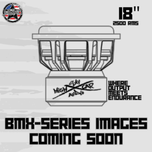 Sky High Car Audio BMX Series 18 inch Subwoofer SHCA-BMX-18v1