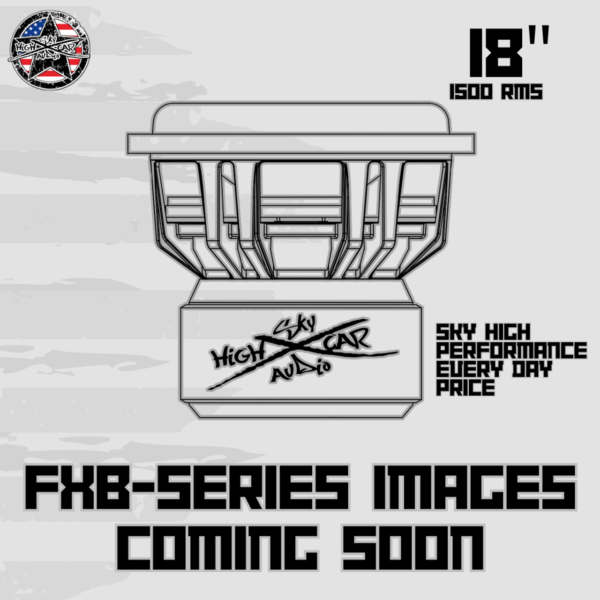 Sky High Car Audio FXB Series 18 inch Subwoofer SHCA-FXB-18v1