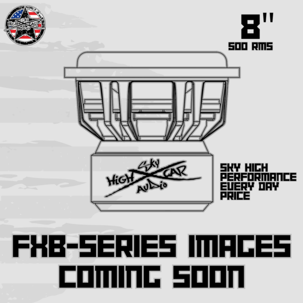 Sky High Car Audio FXB Series 8 inch Subwoofer SHCA-FXB-8v1