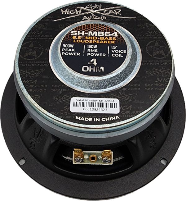 SHCA Pro Audio MB64 6.5" Mid-Bass with 1.5" Voice Coil (Single) - Image 2