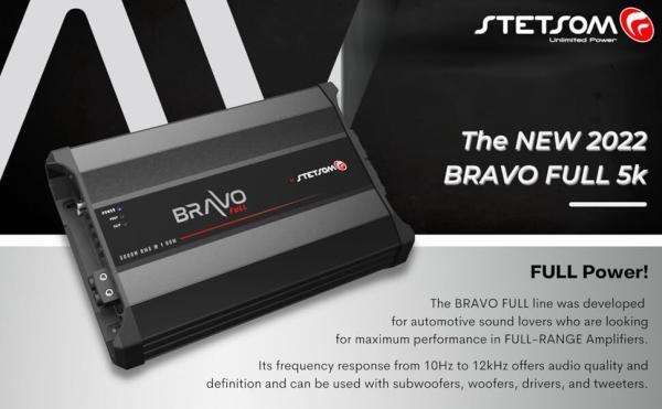 Stetsom BRAVO FULL 5k Full Range Amplifier Monoblock SM-BRFL5K - Image 2