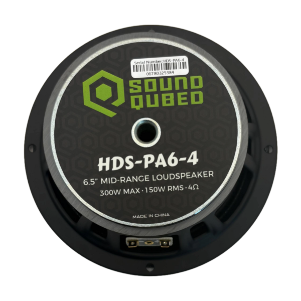 SoundQubed 6.5 inch HDS Series Mid Range Speaker SQ-HDS-PA6-4 - Image 2