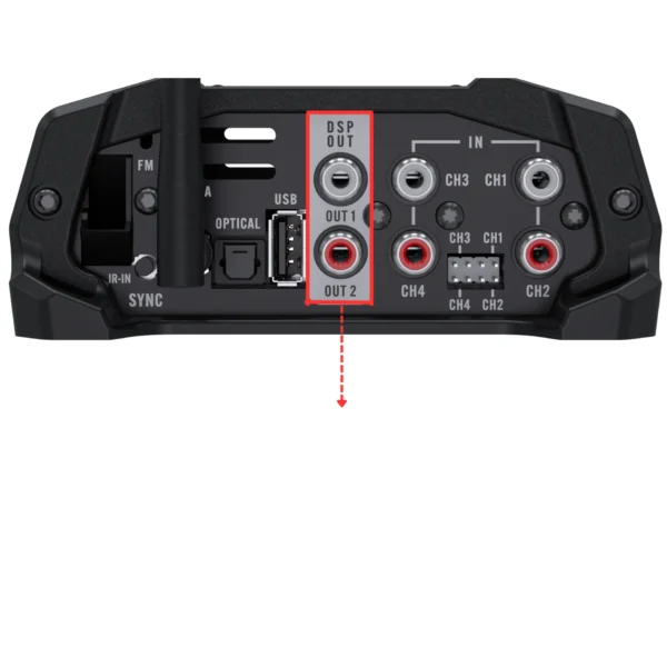 Stetsom High Line DSPLAYER 400.4 Car Audio Amplifier with DSP - Image 4