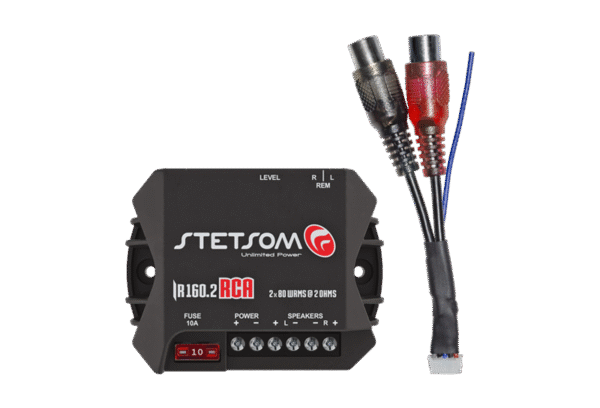 Stetsom Iron Line IR 160.2 Car Audio Amplifier with RCA SM-IR1602RCA