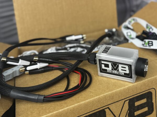 Dv8 Distribution Bass Knob RGB with Volt Meter DV8-BKRGBV