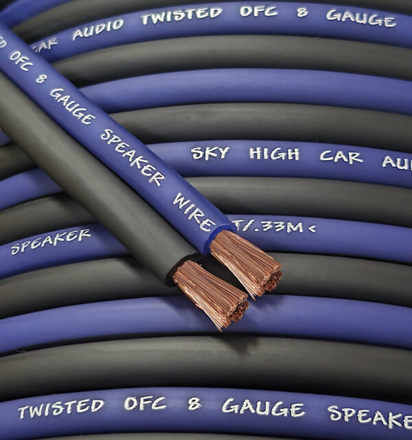 SHCA OFC 8 Gauge Speaker Wire 100 ft SHCA-OFC8SW-100