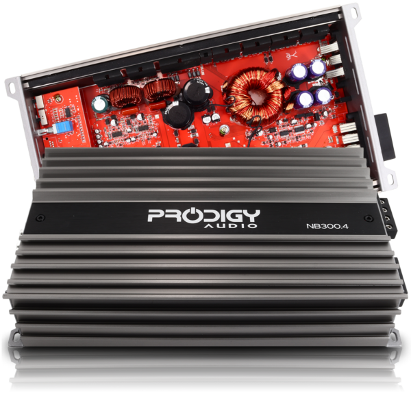 Prodigy Audio NB300.4 1200 Watt 4 Channel Amplifier PA-NBM300.4