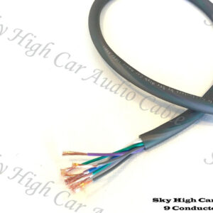 CCA 9 Core Wire Conductor Wire Sky High Car Audio 150ft SHCA-CCA9CORE