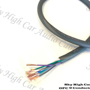 OFC 9 Core Wire Conductor Wire Sky High Car Audio 150ft SHCA-OFC9CORE