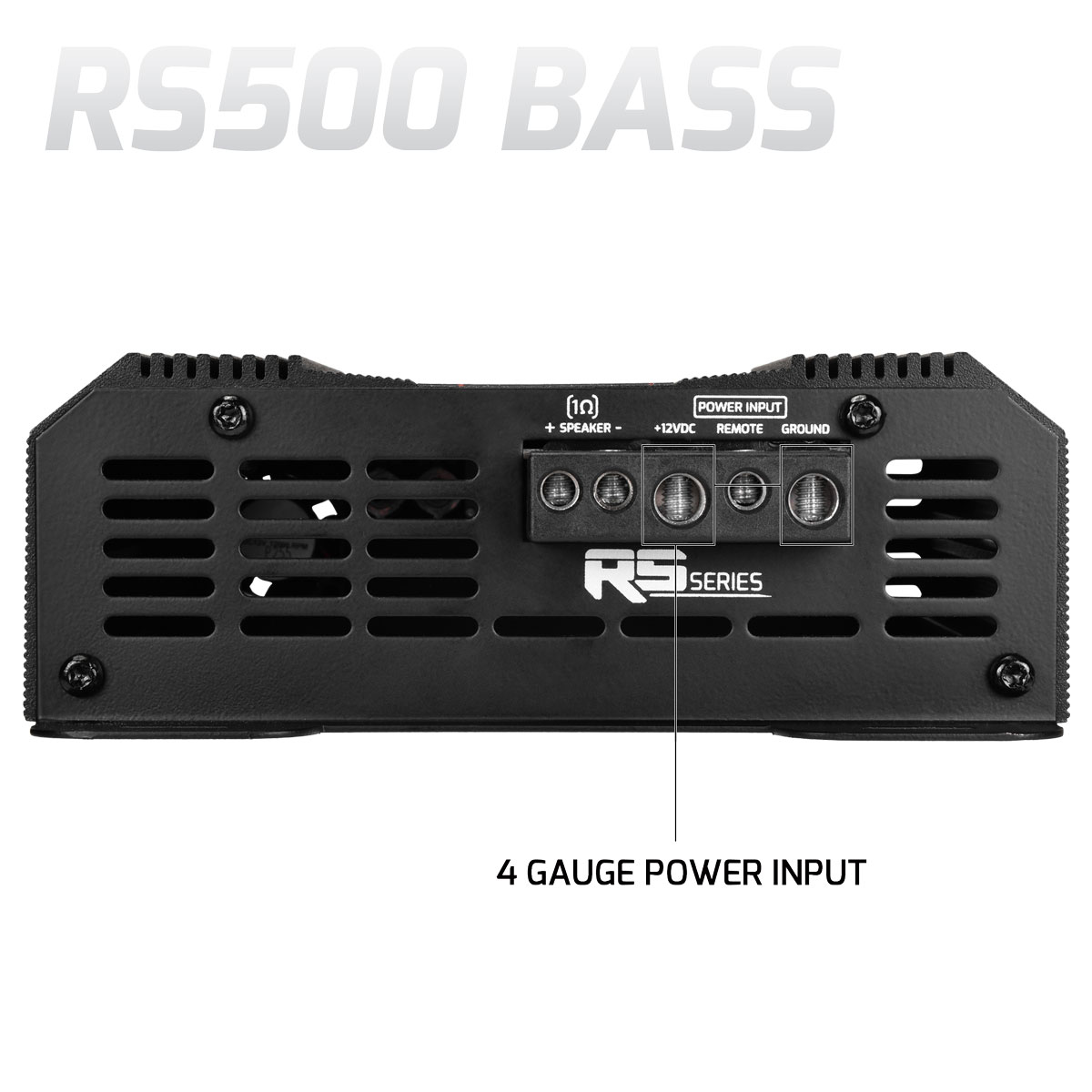 PRV RS500 1 Channel Monoblock Amplifier PRV-RS500B - Image 2