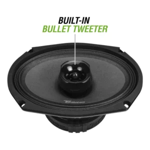 Timpano 6×9 inch PRO Audio Car Coaxial 4 Ohm – Built-In Super Tweeter TPT-CX69-4TPRO