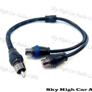Sky High Car Audio Triple Shielded Y Splitters SHCA-TSRCA-Y