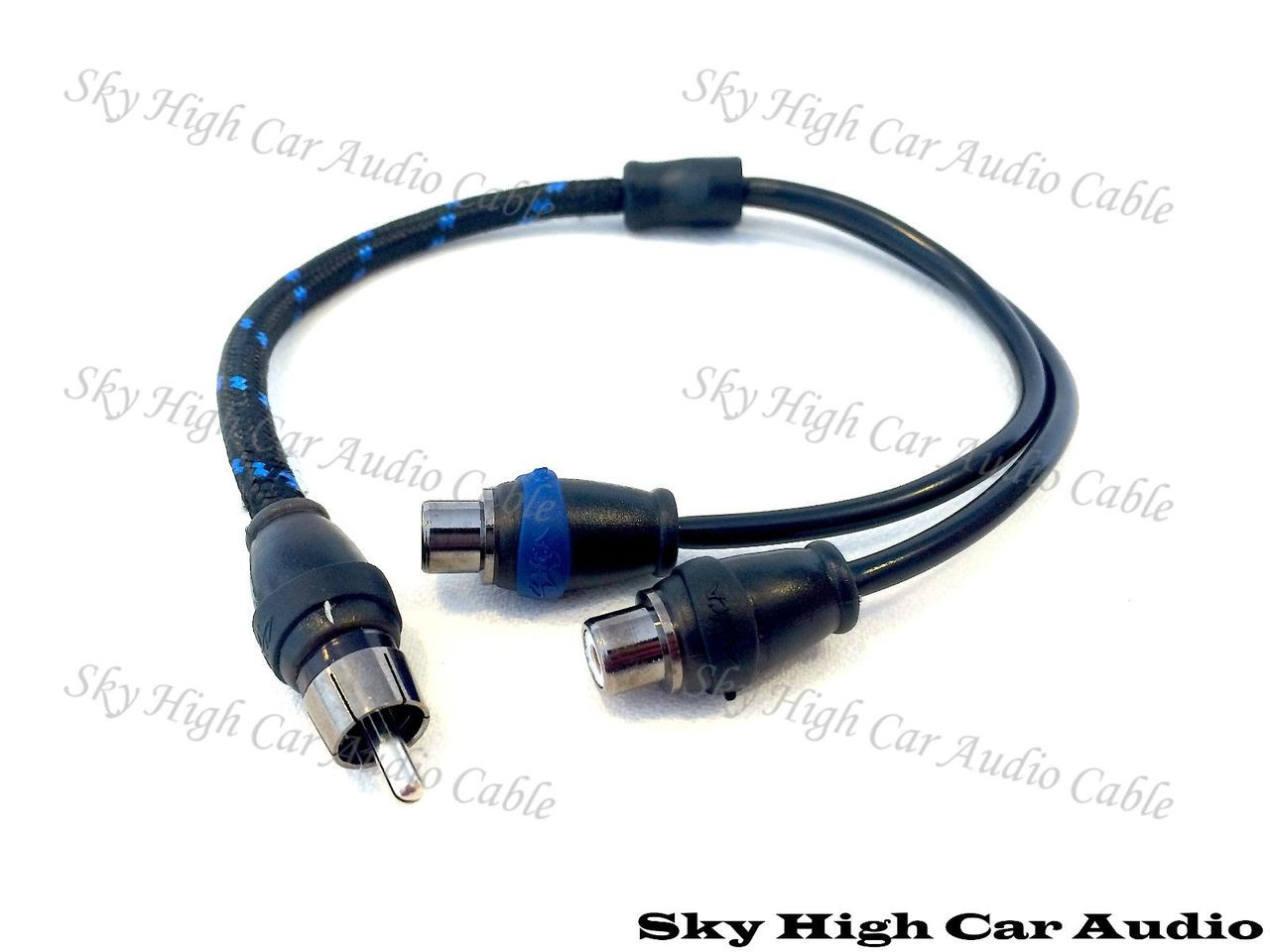 Sky High Car Audio Triple Shielded Y Splitters SHCA-TSRCA-Y