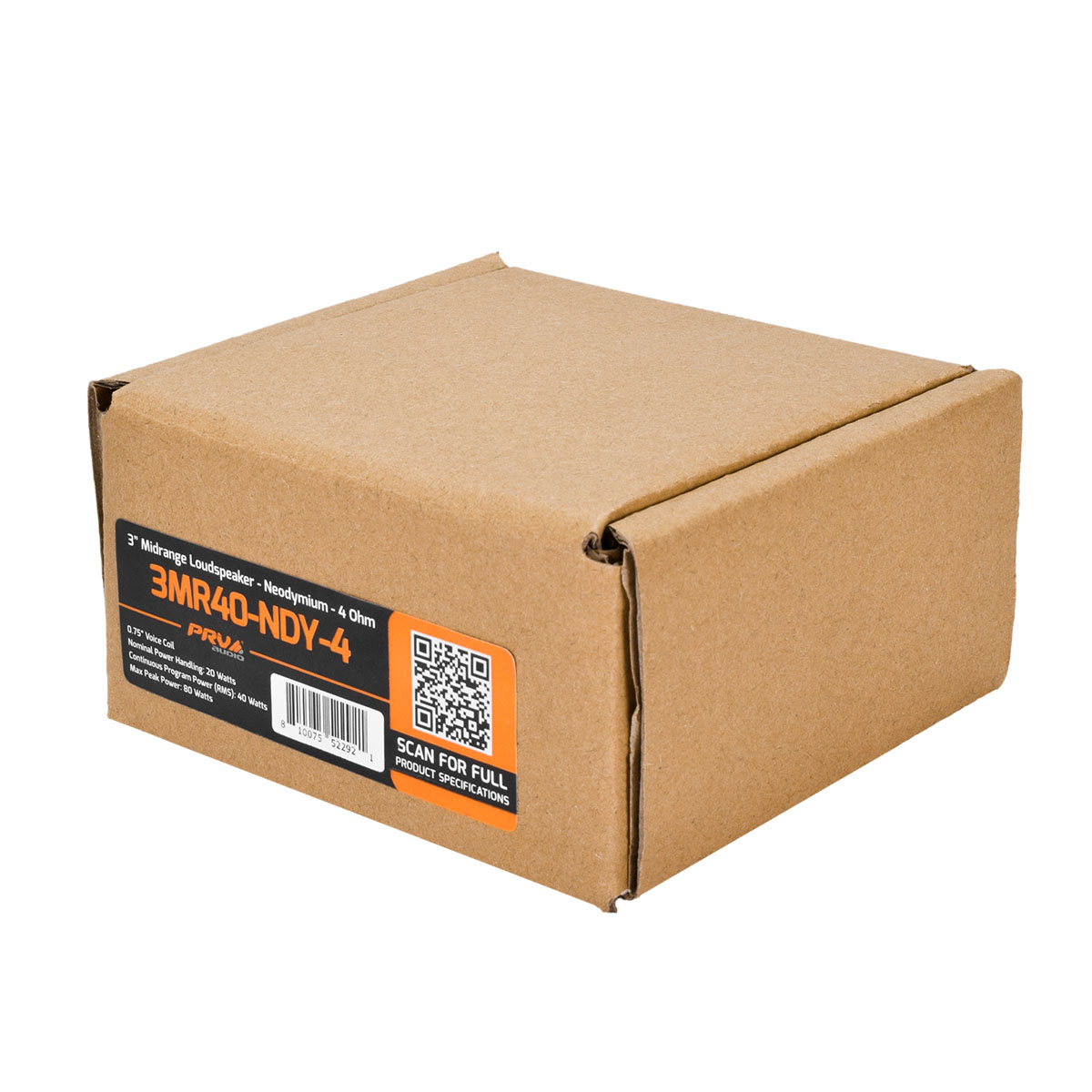 PRV 3 inch 4 Ohm Full-Range Neodymium Speaker PRV-3MR40-NDY-4 - Image 2