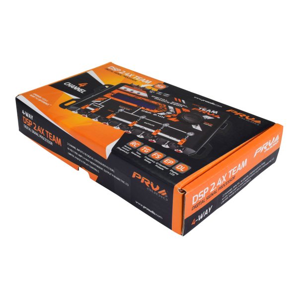 PRV DSP 2.4X TEAM 4 CHANNEL DIGITAL SIGNAL PROCESSOR PRV-DSP2.4XTEAM