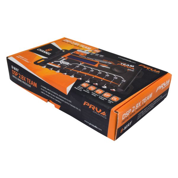 PRV DSP 2.8X TEAM 8 CHANNEL DIGITAL SIGNAL PROCESSOR PRV-DSP2.8XTEAM ...