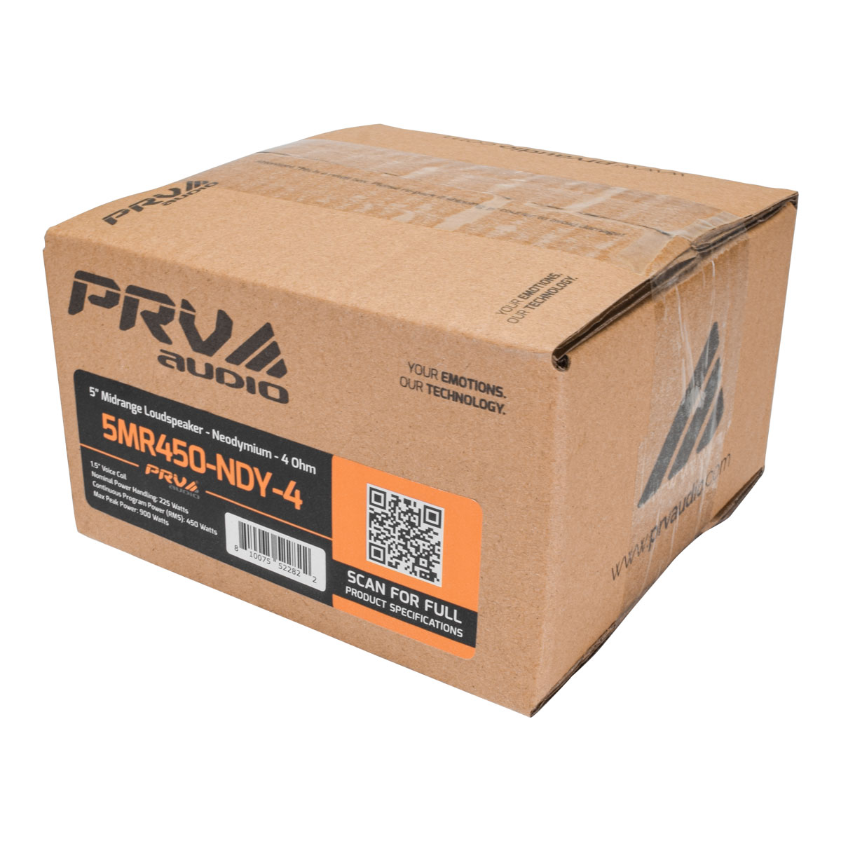 PRV 5.25 inch 8 OHM MidRange Neodymium Speaker PRV-5MR450-NDY - Image 2