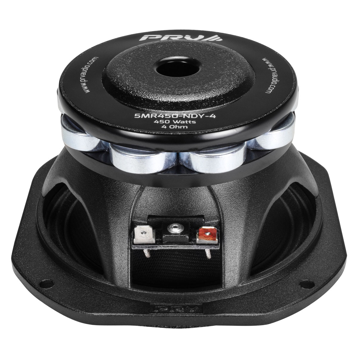 PRV 5.25 inch 8 OHM MidRange Neodymium Speaker PRV-5MR450-NDY - Image 3