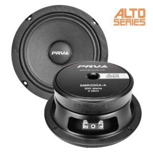 PRV 6.5 inch 4 Ohm ALTO Mid Range Speaker PRV-6MR200A-4