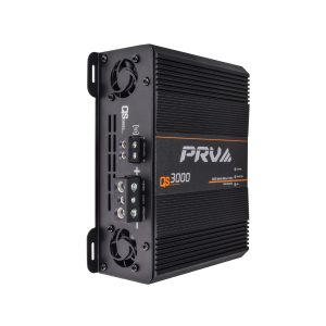 PRV QS3000 Full Range 1 Channel Amplifier 1 or 2 Ohm PRV-QS3000