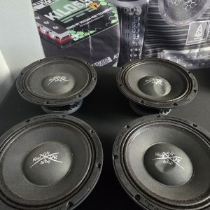 B stock 4x skyhigh MB 10 inch 8 ohm Midbass speakers
