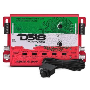 DS18 DBPX200.MX Digital Bass Processor with Hi to Low Signal Converter & Speaker Emulator – Mexico Design