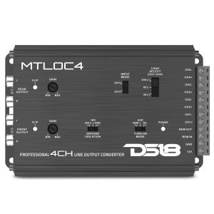 DS18 MTLOC4 4-Channel High-to-Low Level Line Output Converter with Remote Turn-On